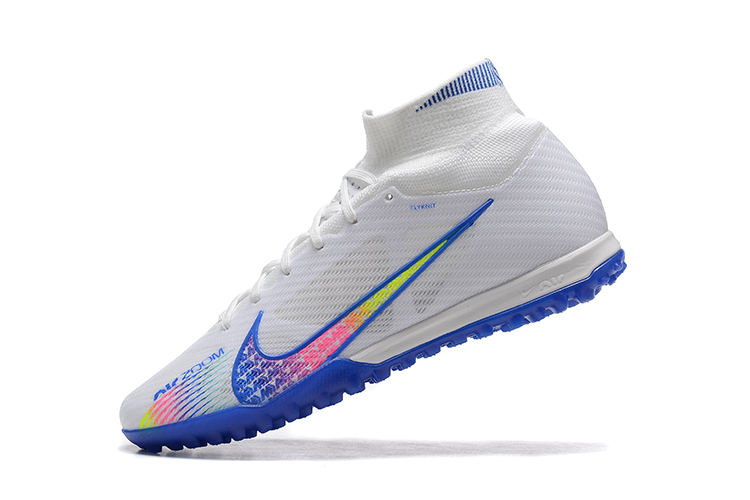 Assassin XV high-top fully knitted waterproof MD air cushion grass spike football shoes