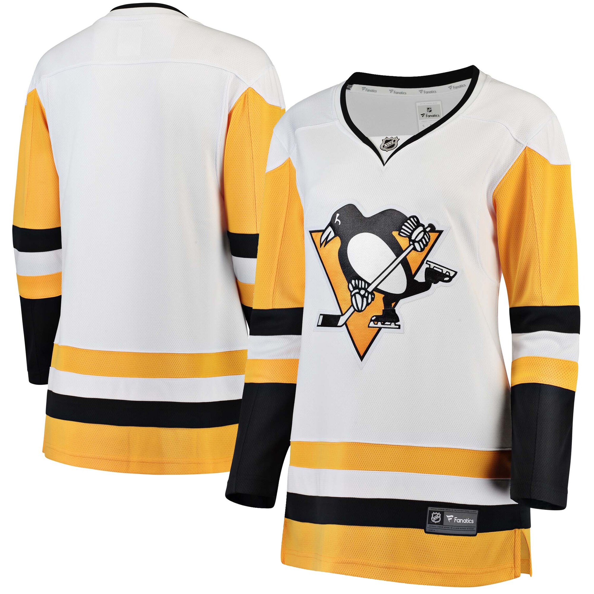 Pittsburgh Penguins Fanatics Women’s Away Breakaway Jersey – White