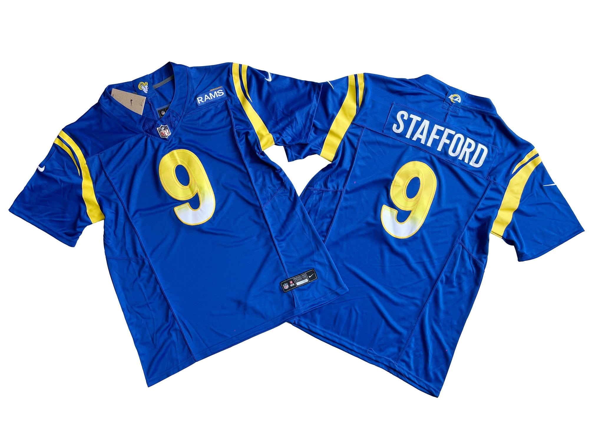 Los Angeles Rams 9# Matthew Stafford Nike Vapor F.U.S.E. Limited Jersey