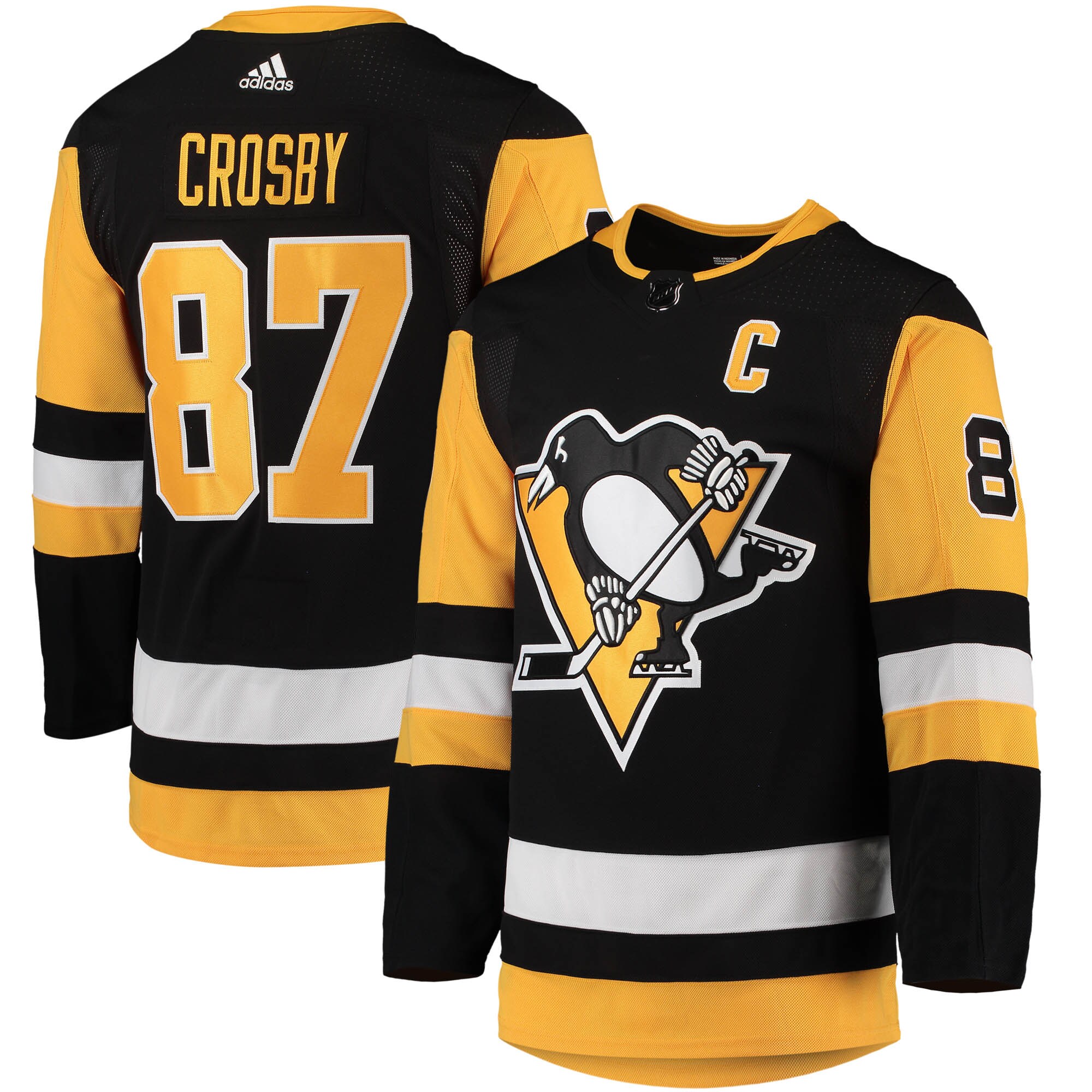 Sidney Crosby Pittsburgh Penguins  Home Primegreen    Jersey – Black