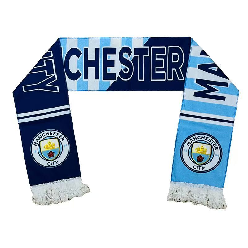 Manchester City support scarf