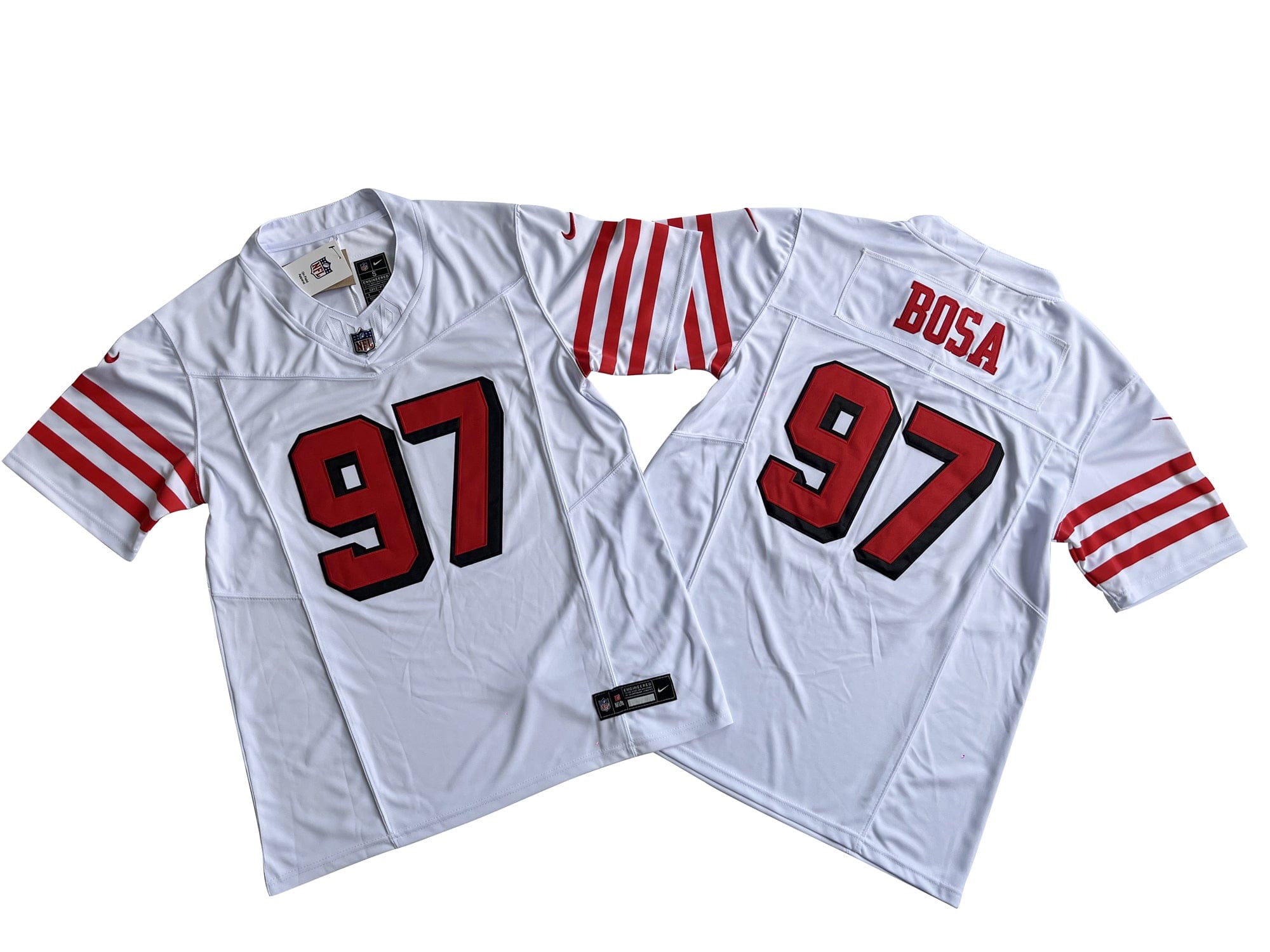 San Francisco 49ers 97# Nick Bosa Nike Vapor F.U.S.E. Limited Jersey
