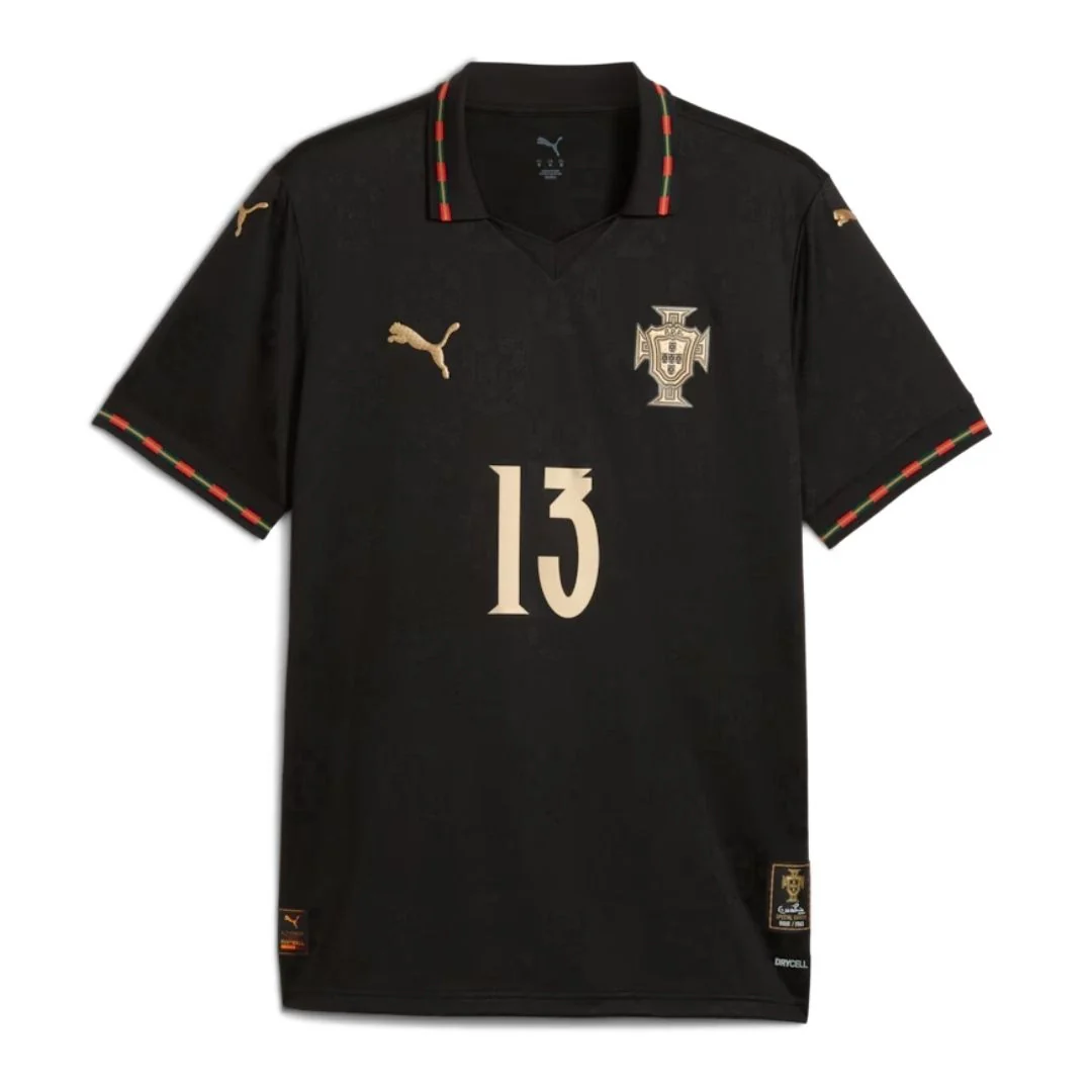 Eusébio Portugal Pantera Negra Jersey Player Version 2026