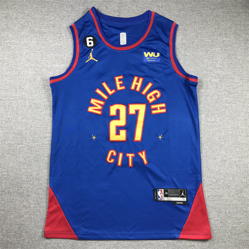 Unisex Nuggets 2024/25 Embroidered Swingman Jersey City Edition