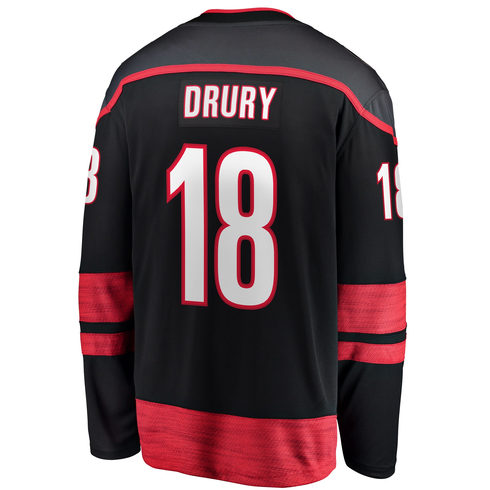 Jack Drury Carolina Hurricanes Fanatics Home Premier Breakaway   Jersey – Black