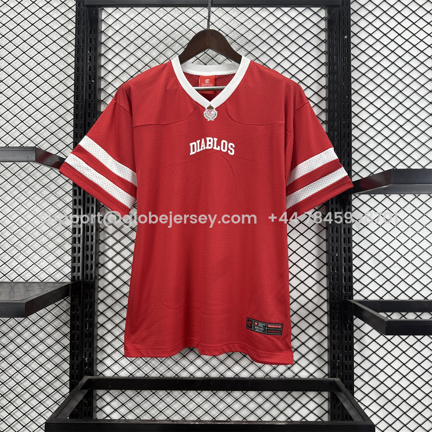 Toluca 25-26 Red Diablos Baseball Jersey