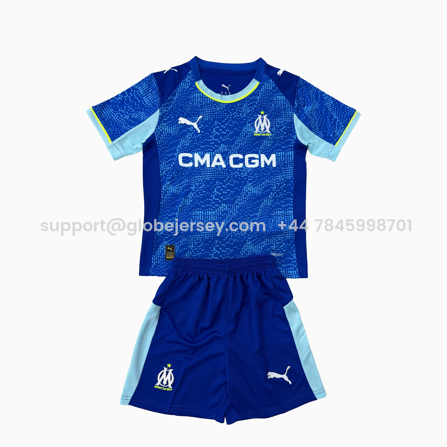 Marseille 25-26 Third Men's Adult Jersey Set - Fans Version