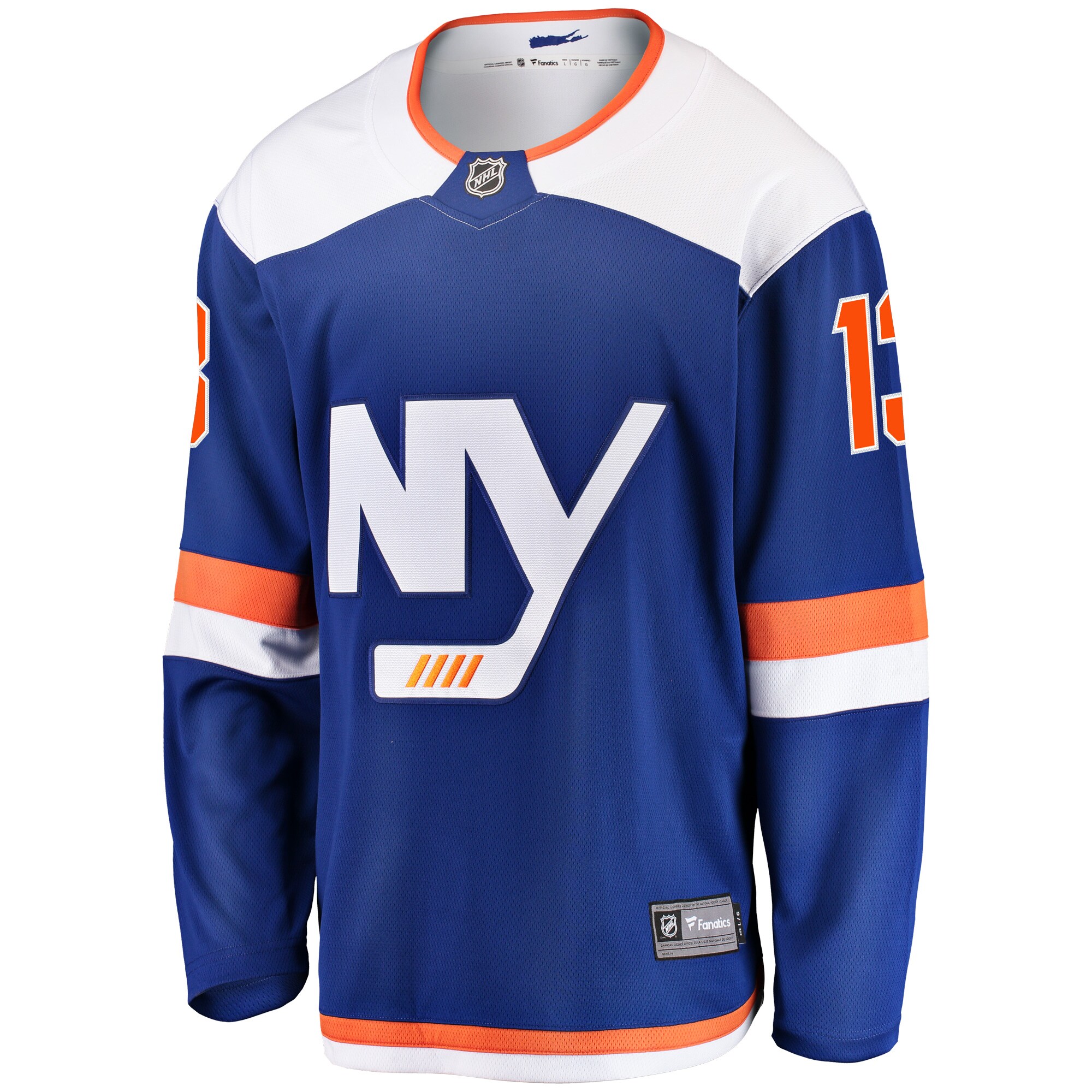 Mathew Barzal New York Islanders Fanatics Alternate Breakaway Jersey – Blue