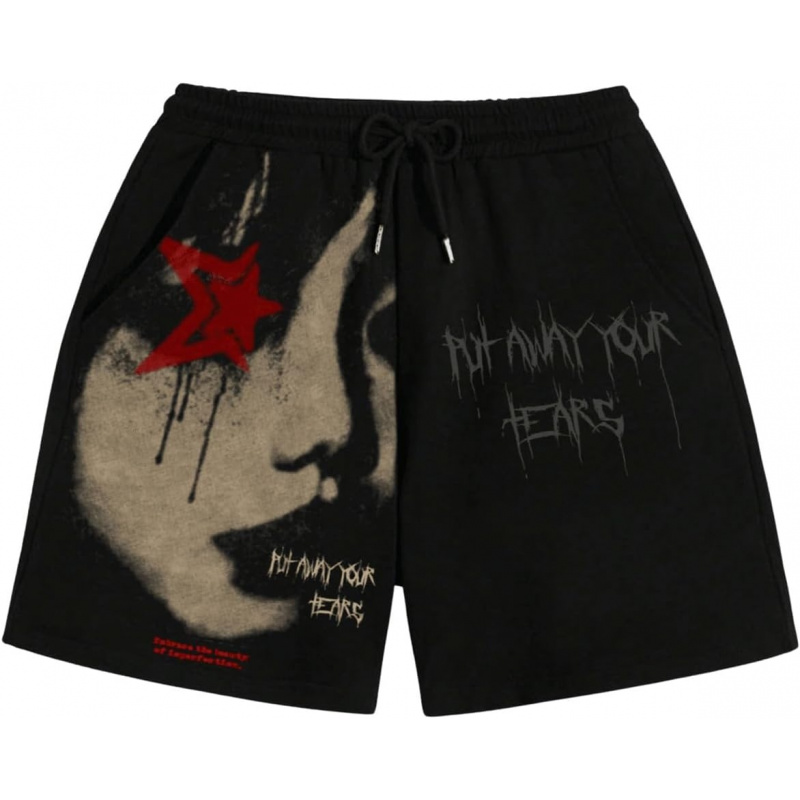 Men's Graphic Casual Shorts