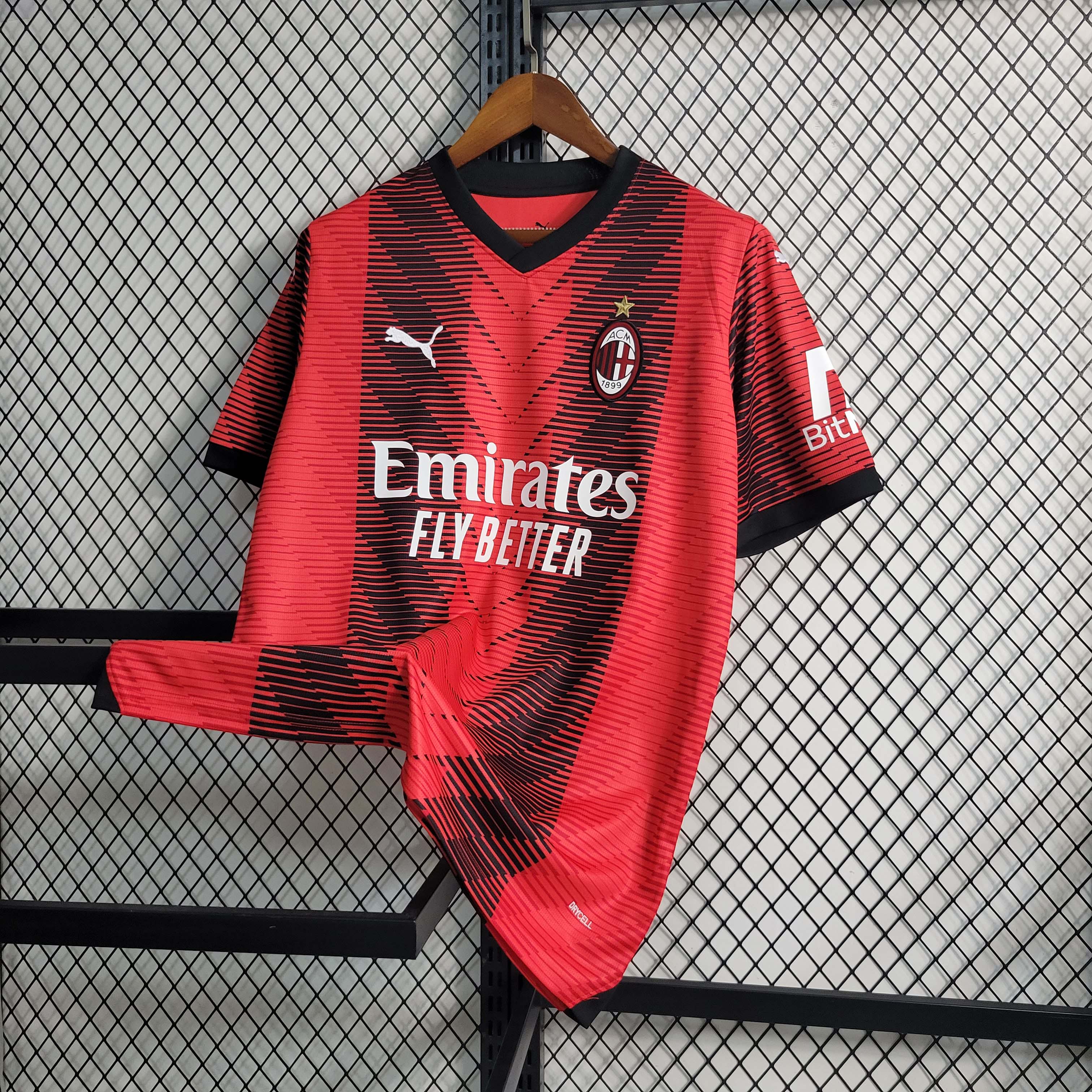 2023/24 AC Milan Home Soccer Jersey 1:1 Thai Quality - Fans Edition
