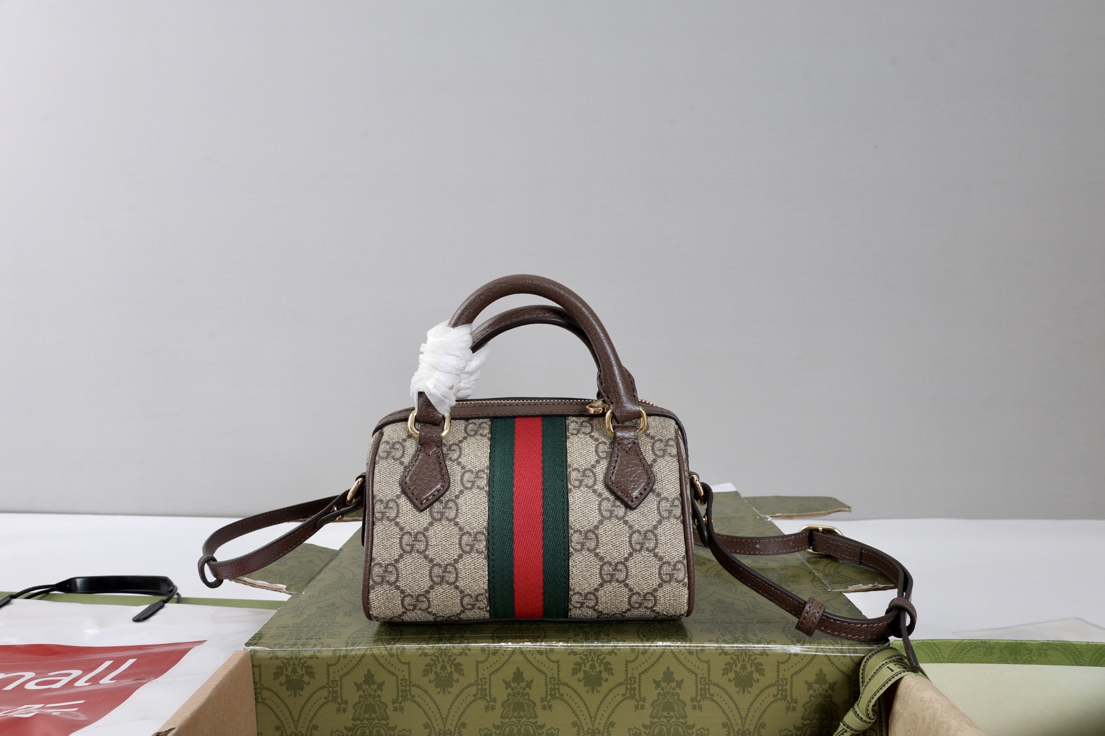 Gucci Ophidia Mini Boston Bag