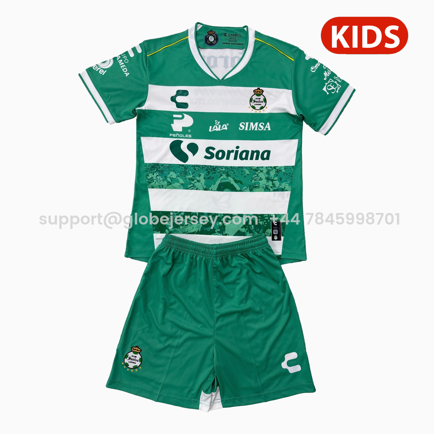 Santos Laguna 25-26 Home Kids Kit