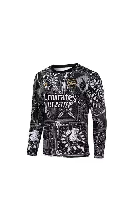 2023/2024 Arsenal Training Wear Black Football Shirt 1:1 Thai Quality Suit ​