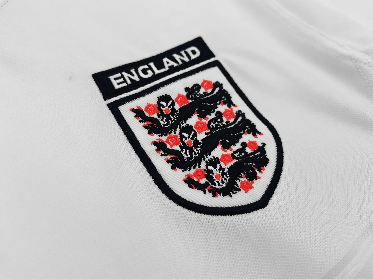 1999-2001 England home white retro jersey