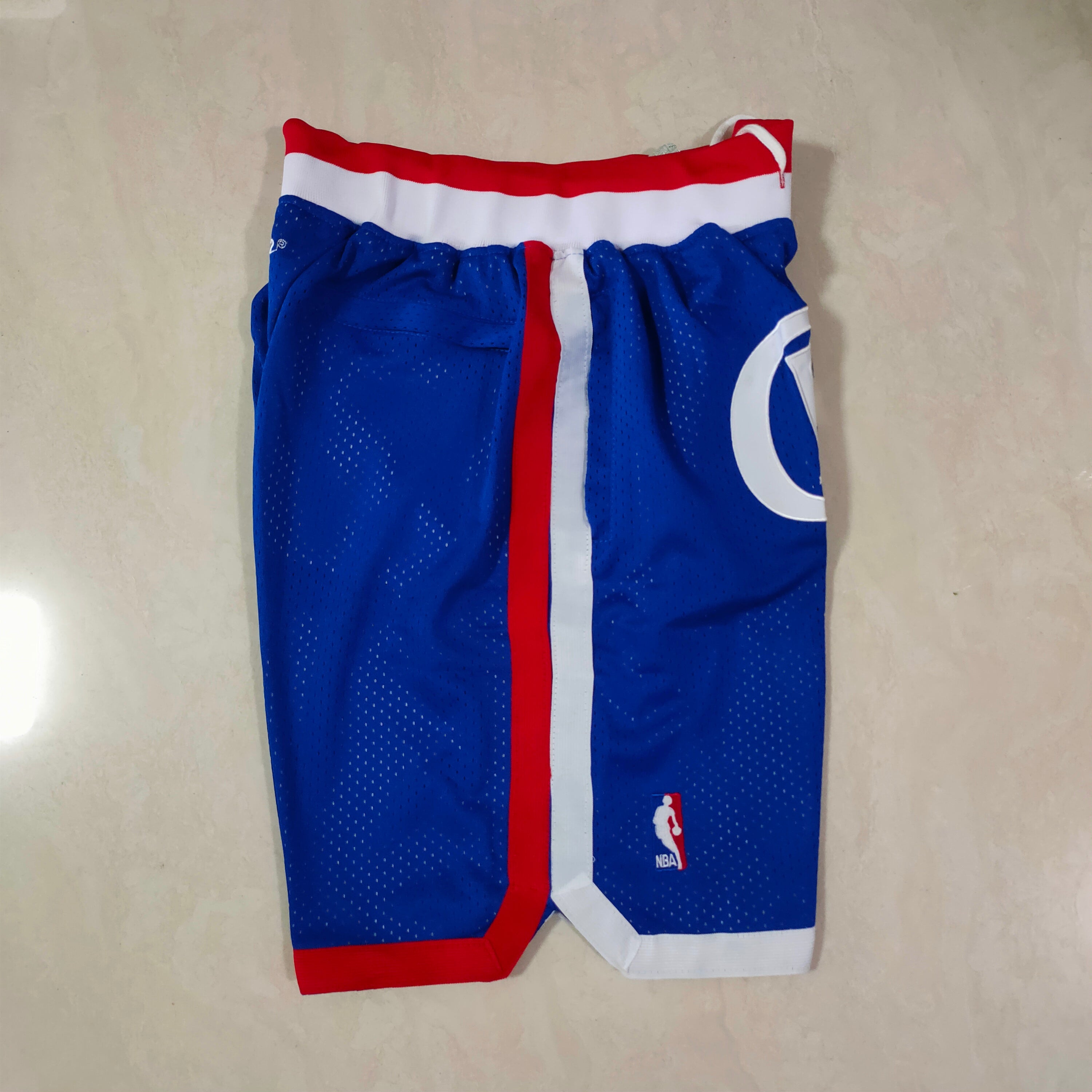 Los Angeles Clippers Blue Pocket Shorts