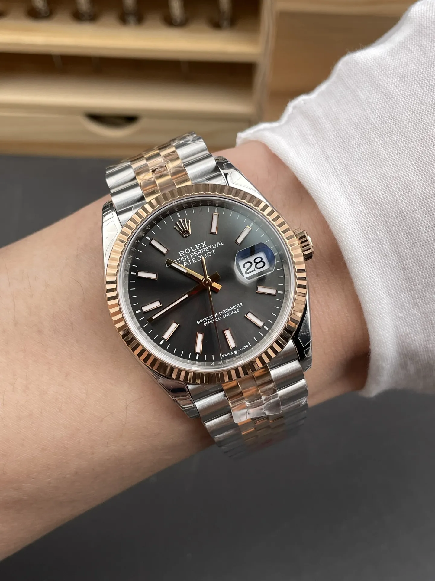 Rolex Datejust Rose Gold 36mm