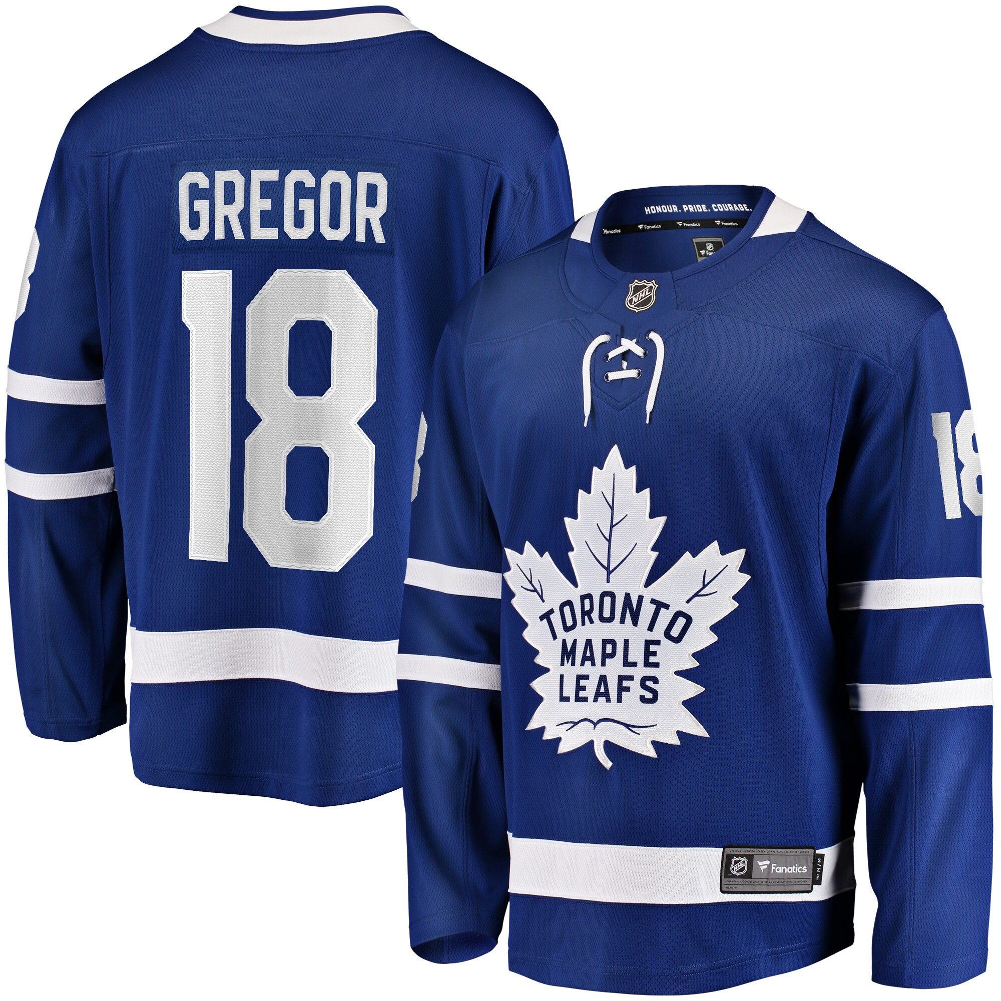 Noah Gregor Toronto Maple Leafs Fanatics Home Premier Breakaway   Jersey – Blue