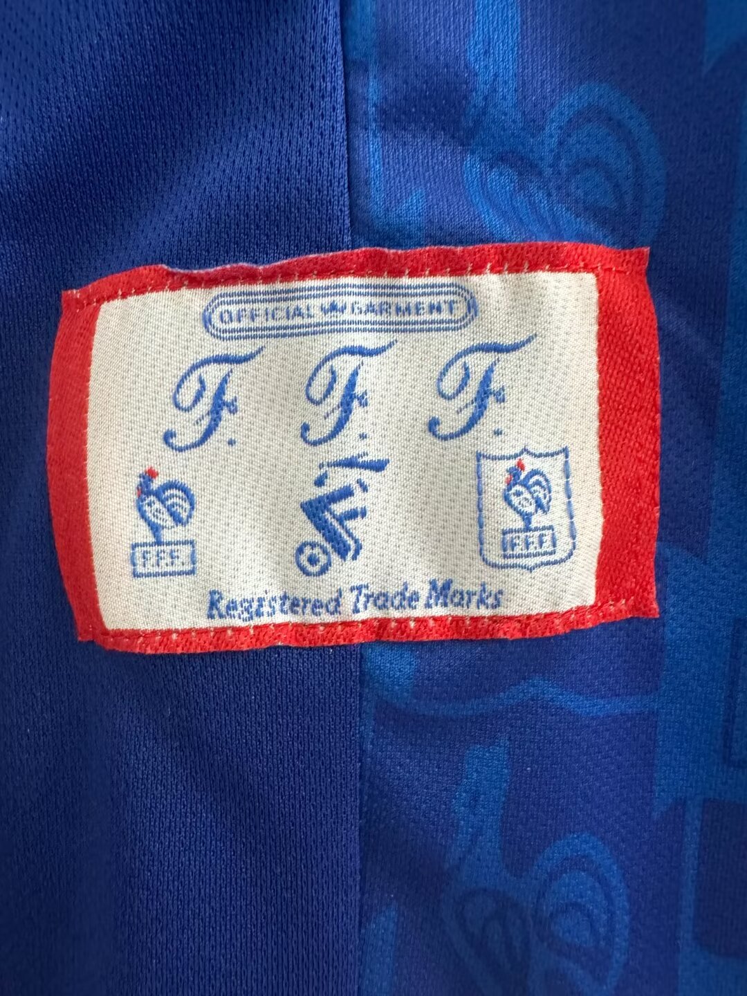 1996 France home retro jersey 1:1 Thai quality