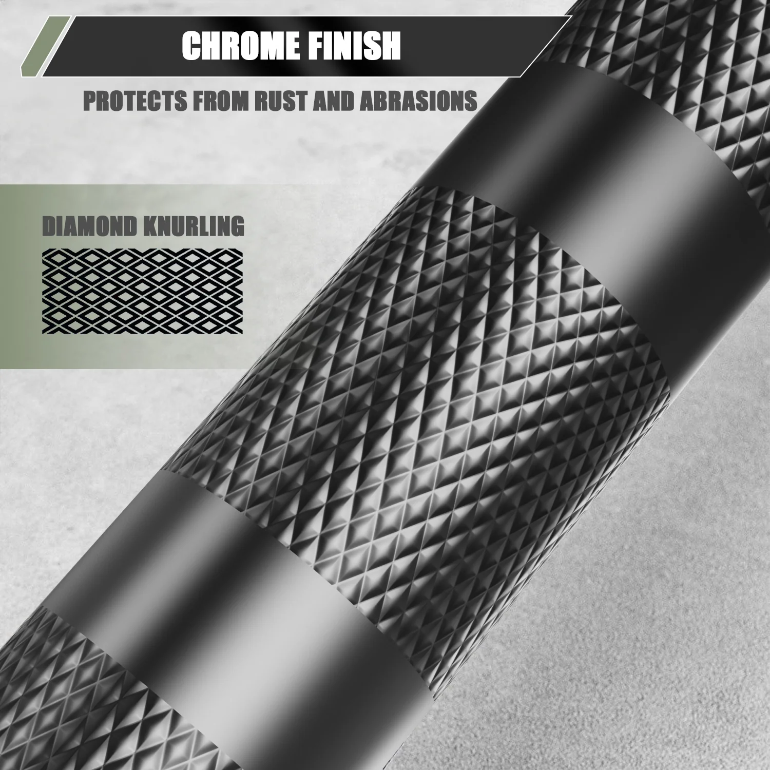 Major Fitness 7ft 20kg Home Gym Barbell