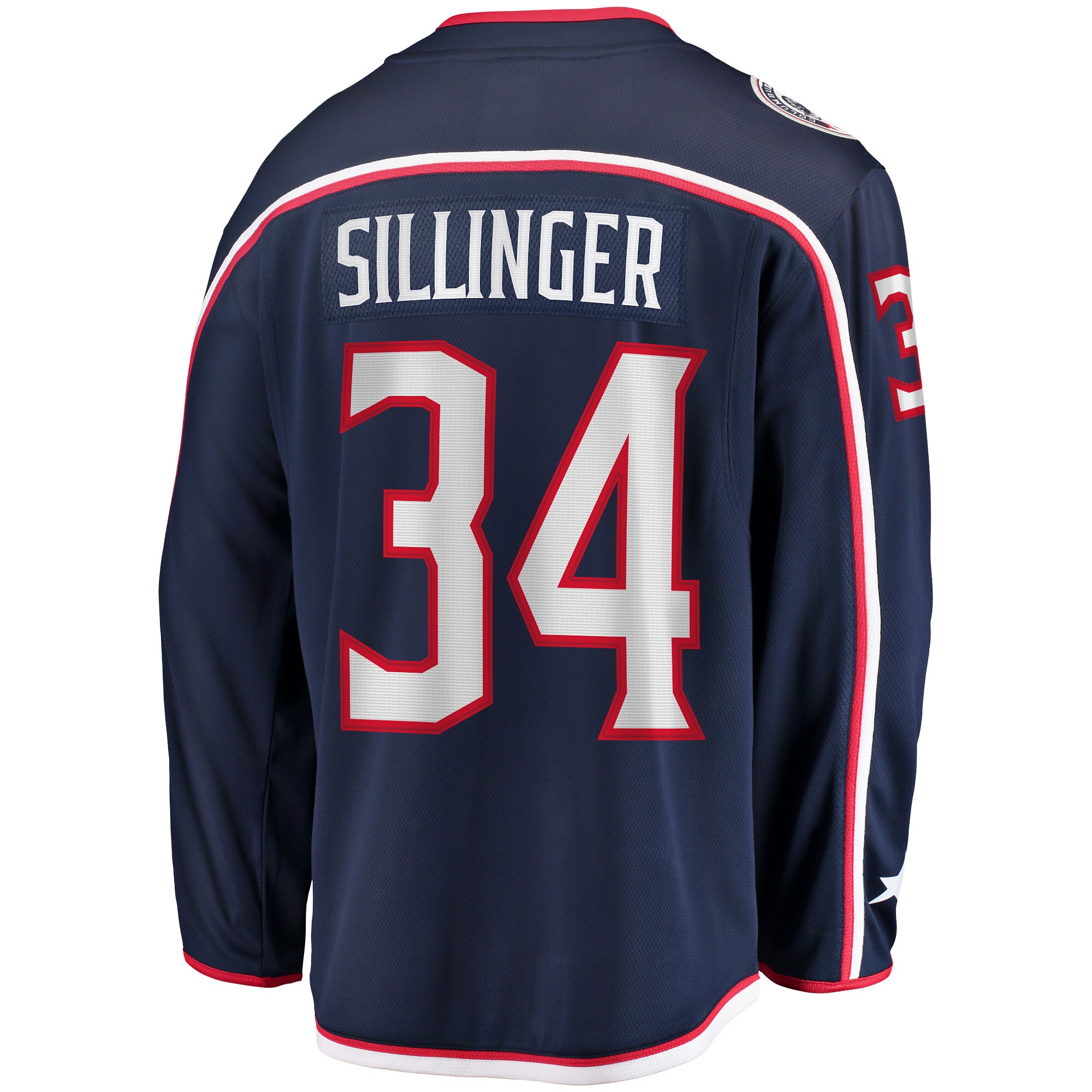 Cole Sillinger Columbus Blue Jackets Fanatics Home Breakaway   Jersey – Navy