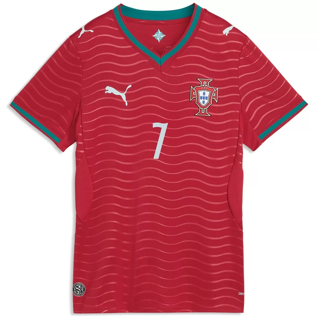 Ronaldo #7 Women's Portugal Home Soccer Jersey 2026 World Cup