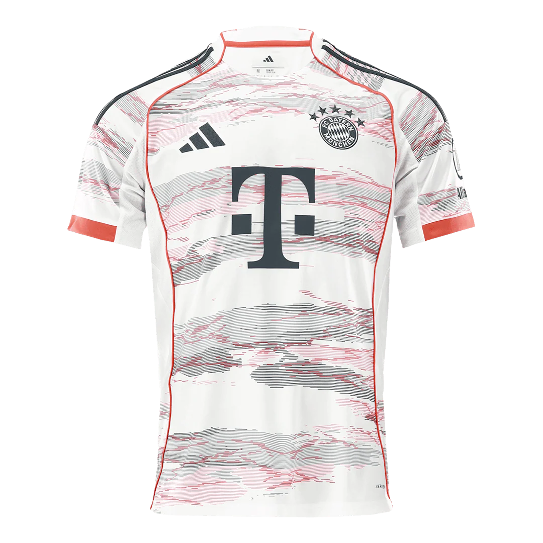 Bayern Munich Away Soccer Jersey 2025/26 White
