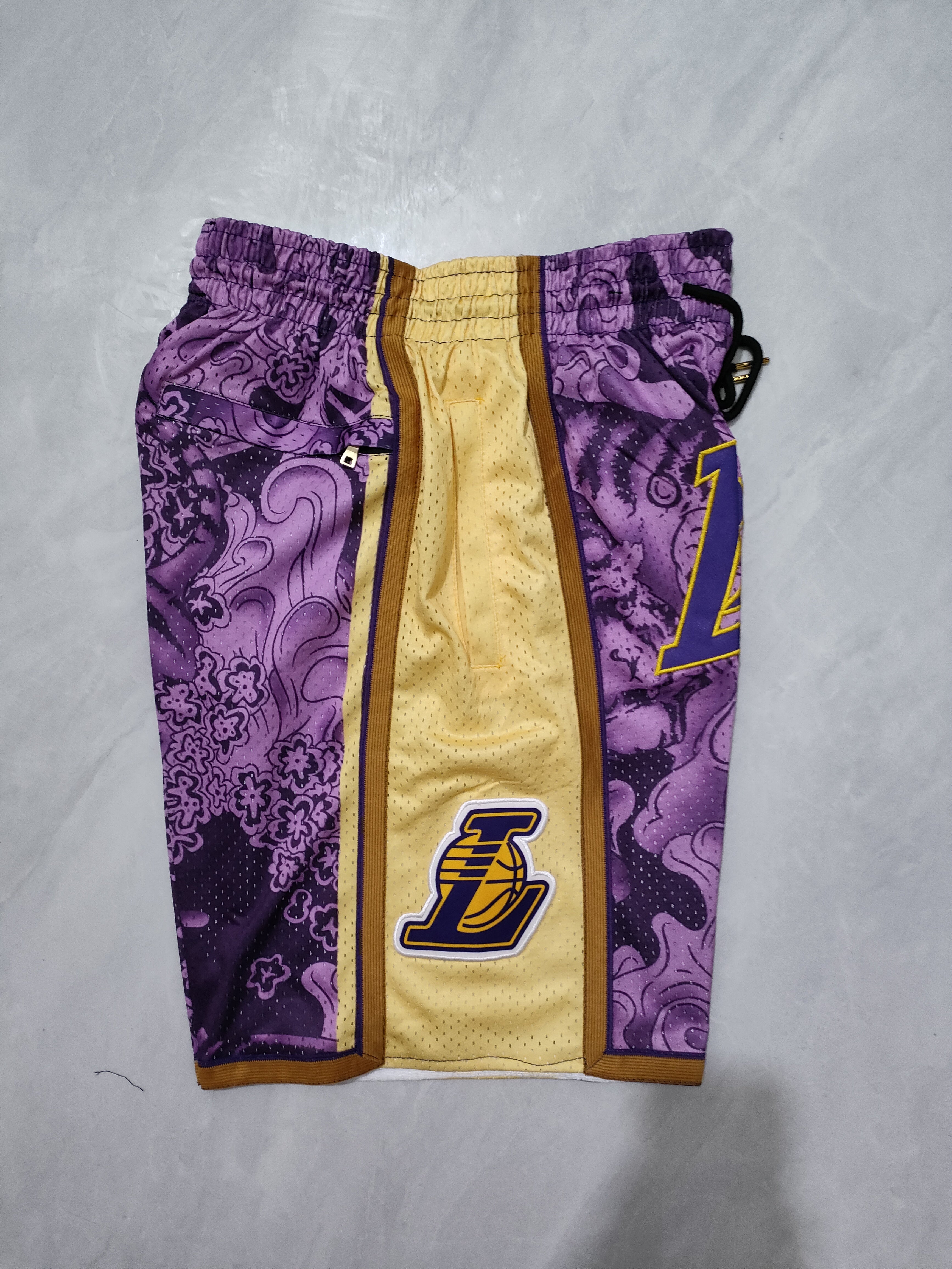 Los Angeles Lakers Purple Pocket Pants