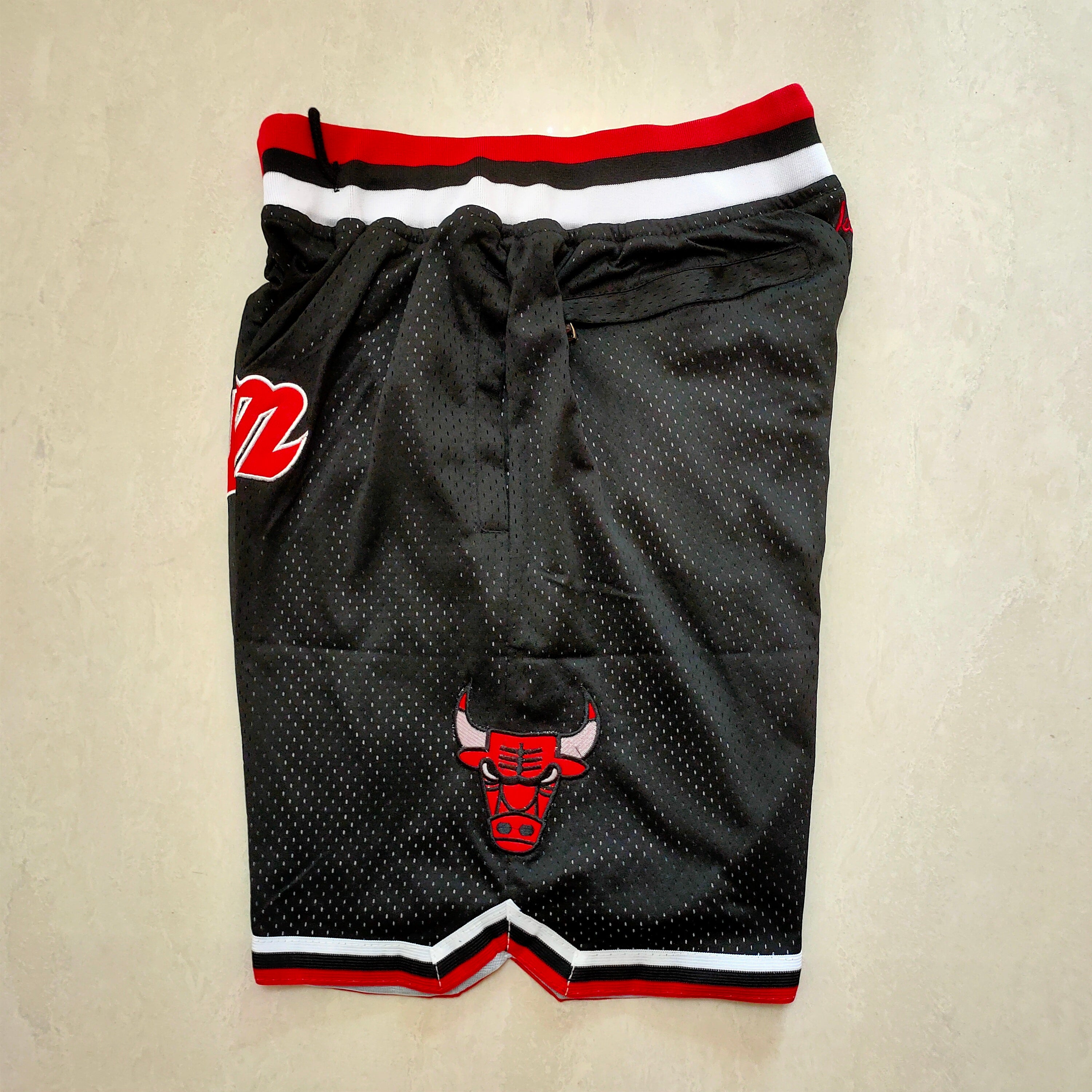Chicago Bulls black pocket pants