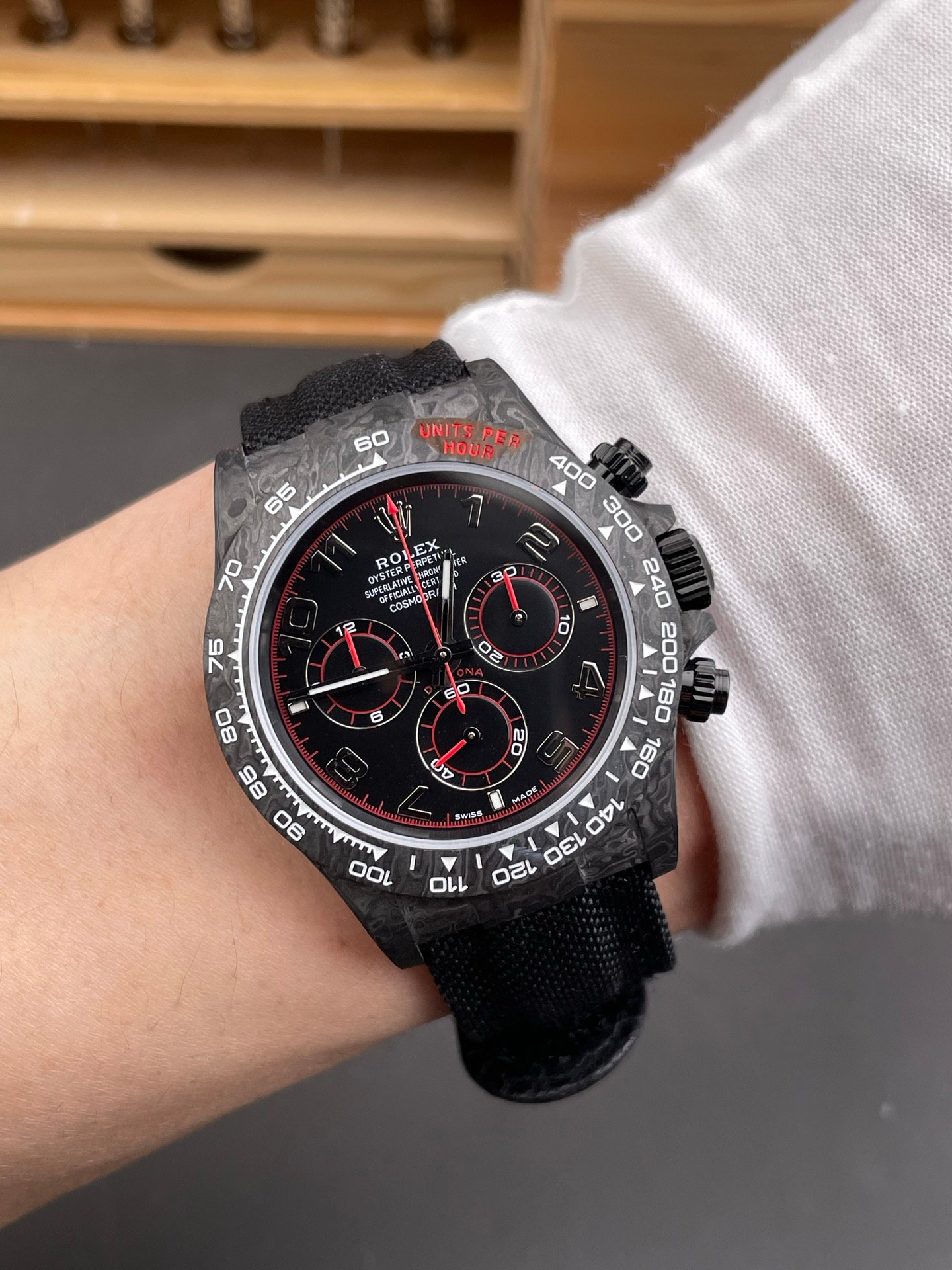 Rolex Daytona Carbon Red Devil