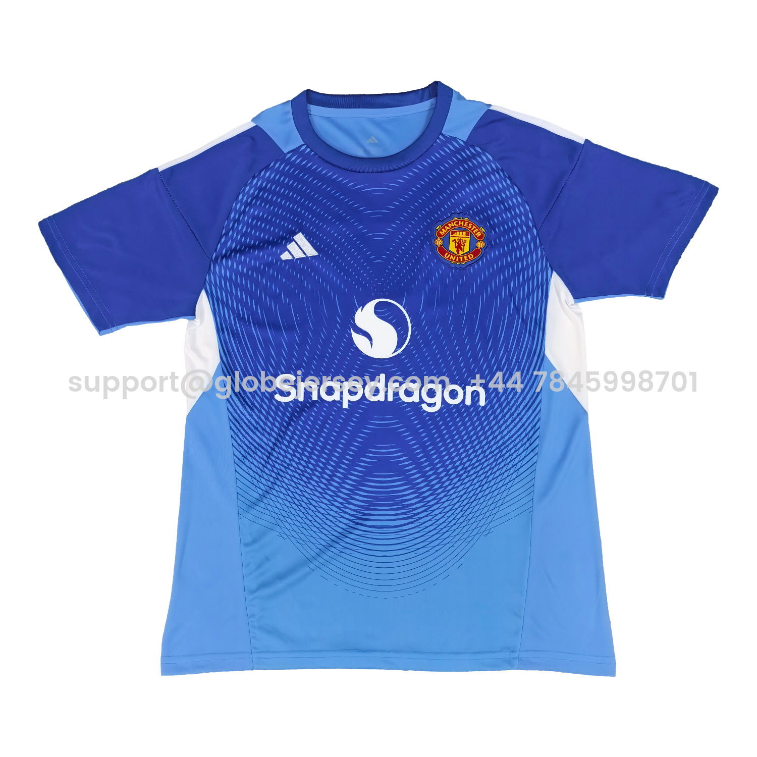 Manchester United 25-26 Blue Goalkeeper Jersey - Fans Version