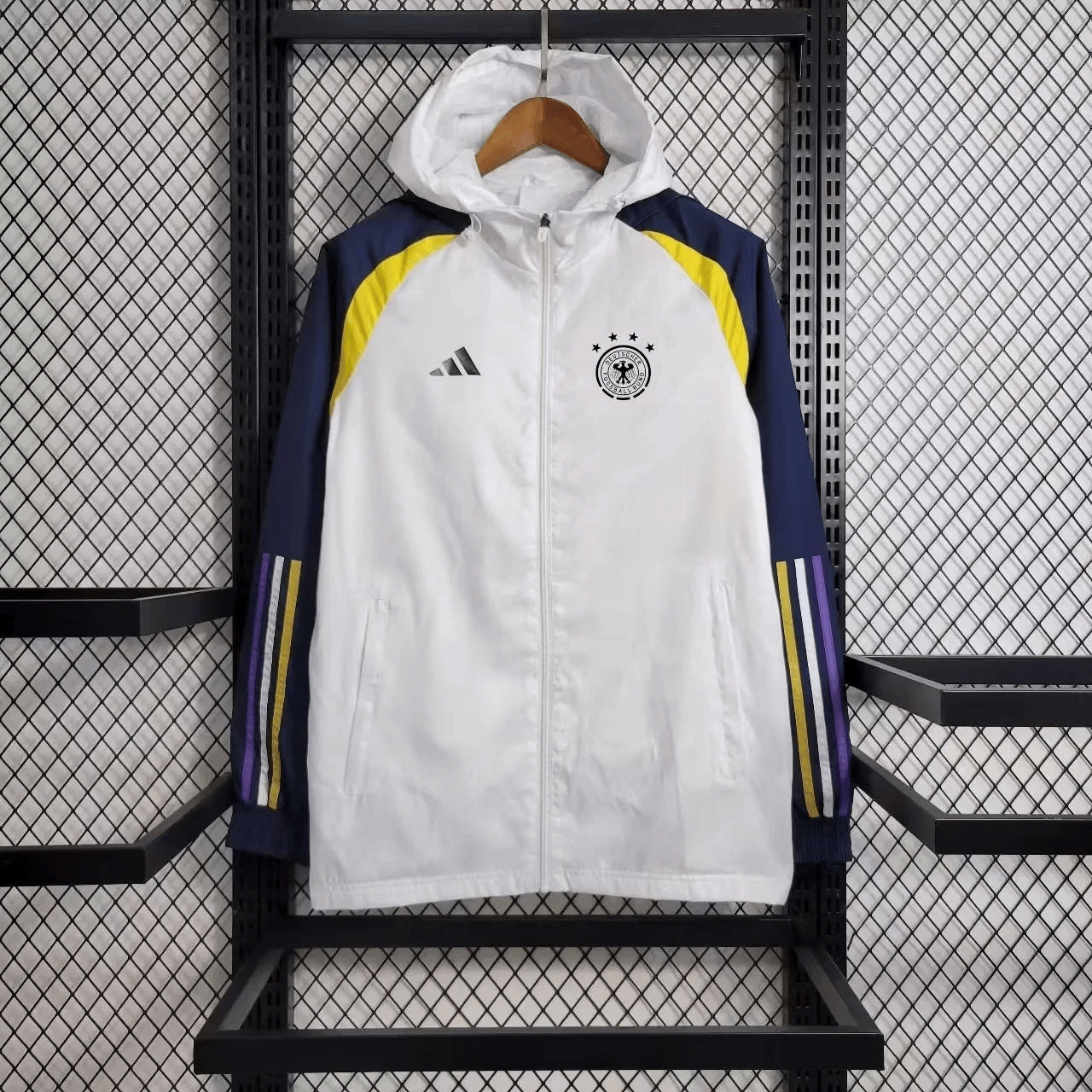 2023/2024 Germany Windbreaker White Soccer Jersey