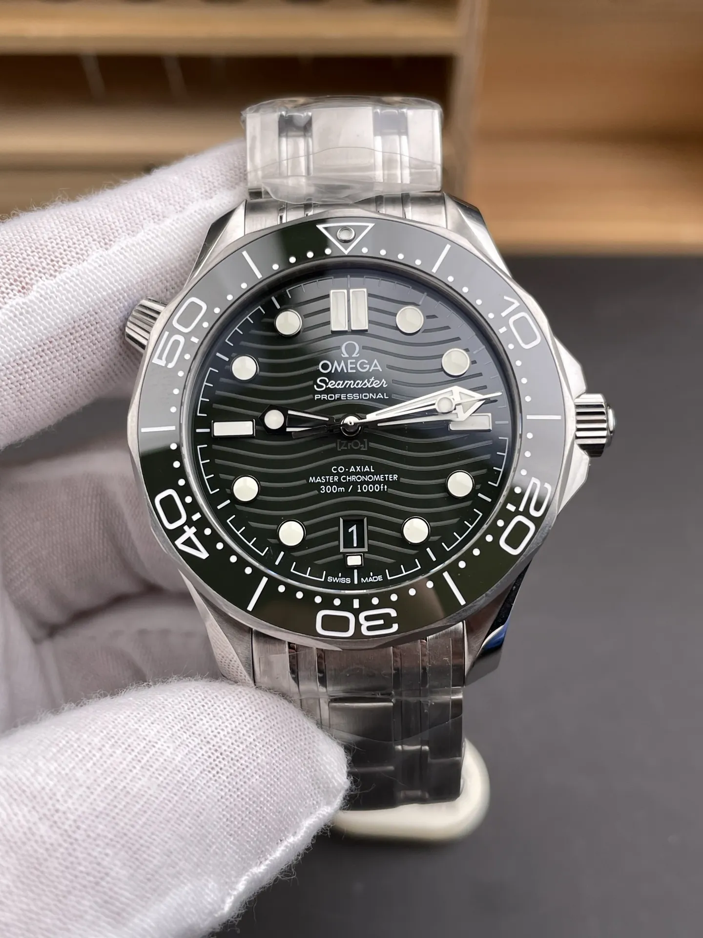 Omega Seamaster 300 Green Dial 42mm