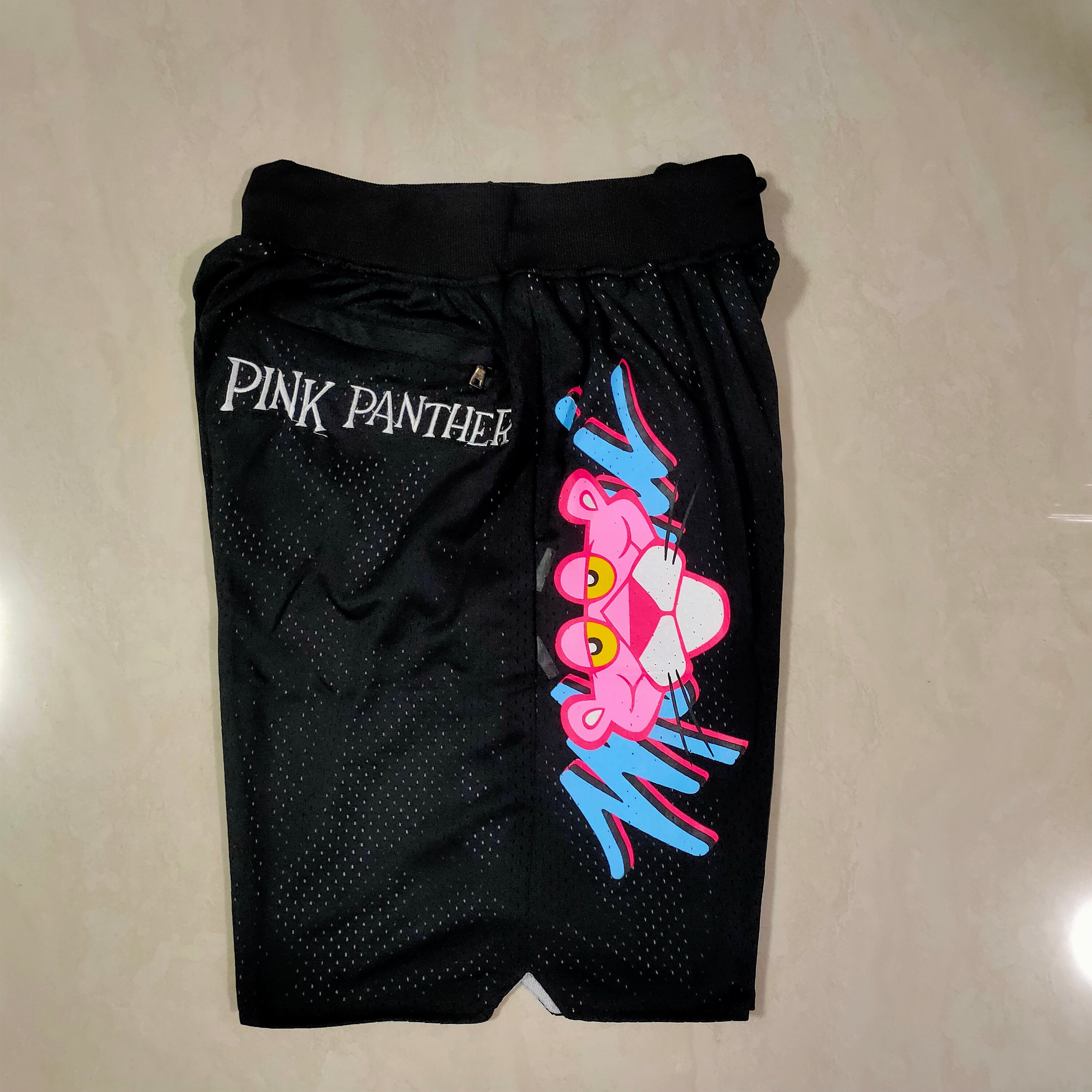 Miami Heat Pink Panther Black Pocket Pants