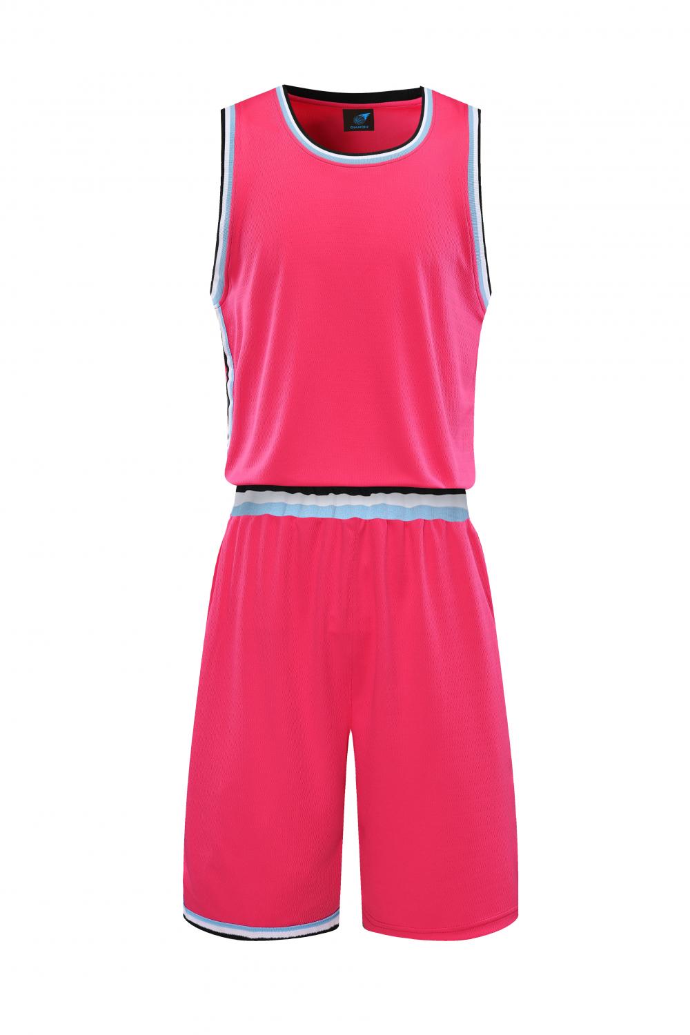 Miami Heat basketball uniform pink set（Customizable name and number）