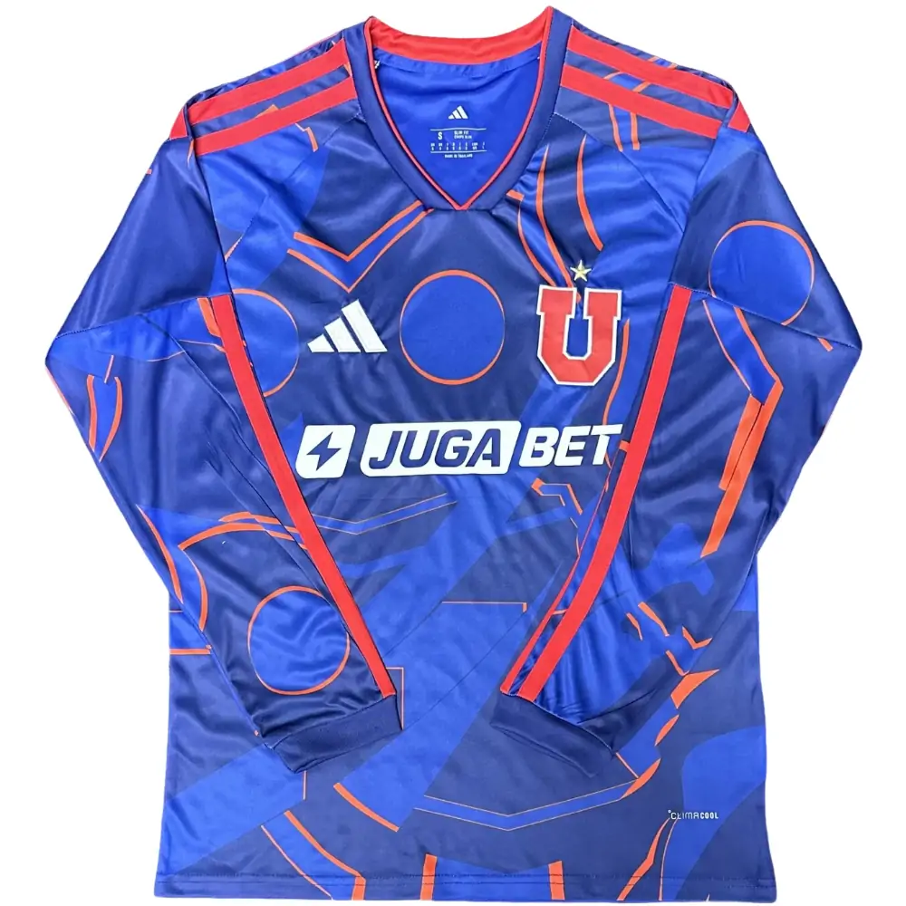 2026-27 Club Universidad de Chile Home Long Sleeved Jersey - Fans Edition