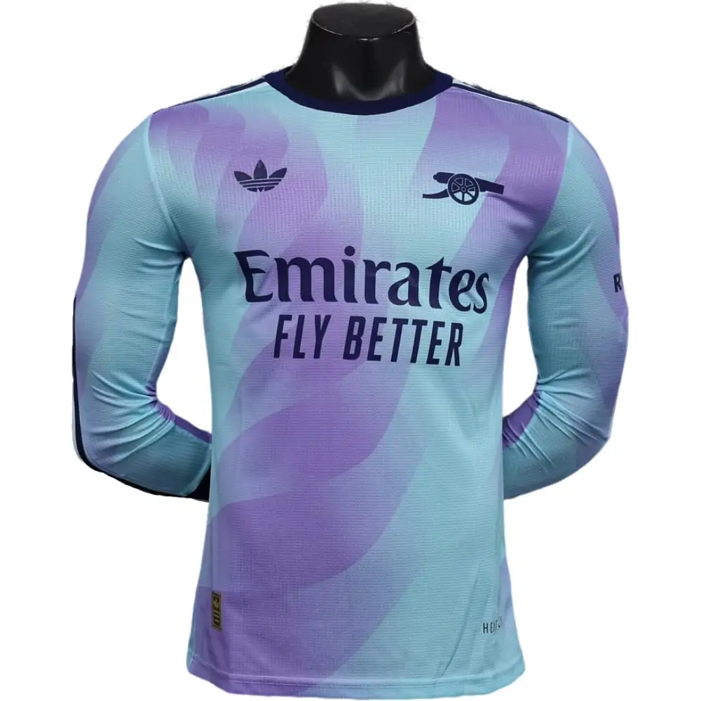 2024/25 Arsenal Second Away Long Sleeve - Player Edition