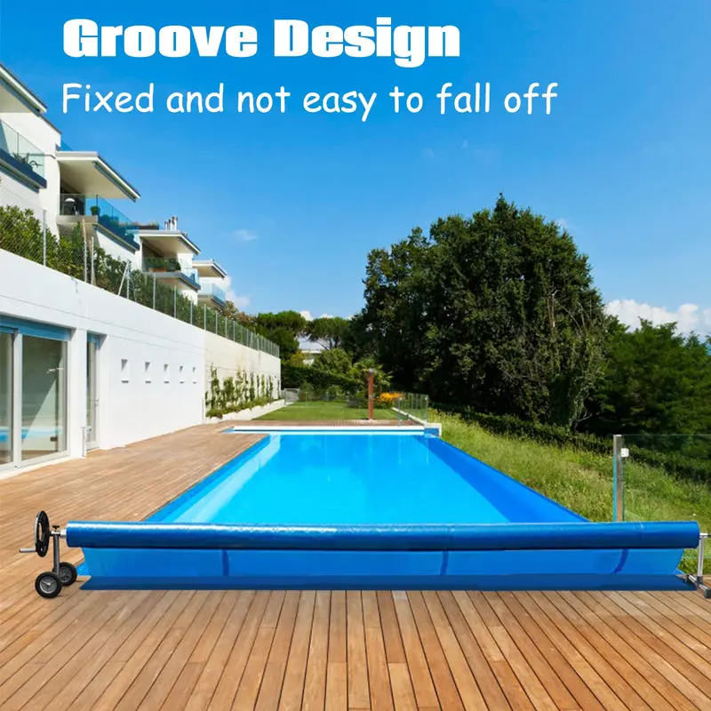 18-Foot Aluminum Solar Pool Cover Reel Kit