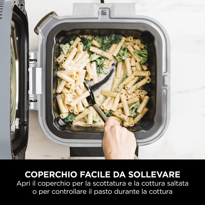 NINJA - Rapid cooker-friggitrice aria Speedi ON400EU-grigio