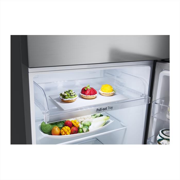 LG - Frigorifero 2 porte GTBV38PZGKD Classe E 335L-Acciaio inossidabile