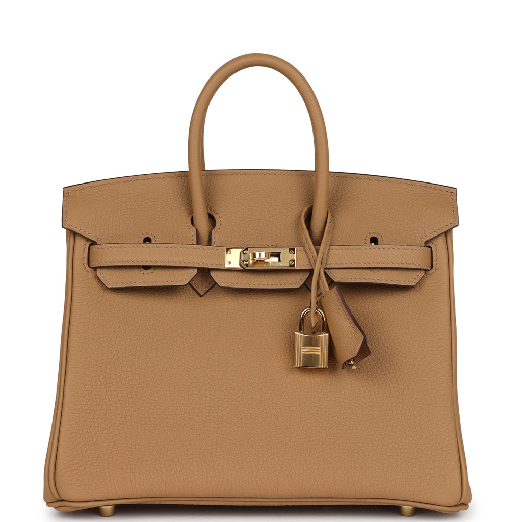 Birkin 25 Biscuit Togo Gold Hardware