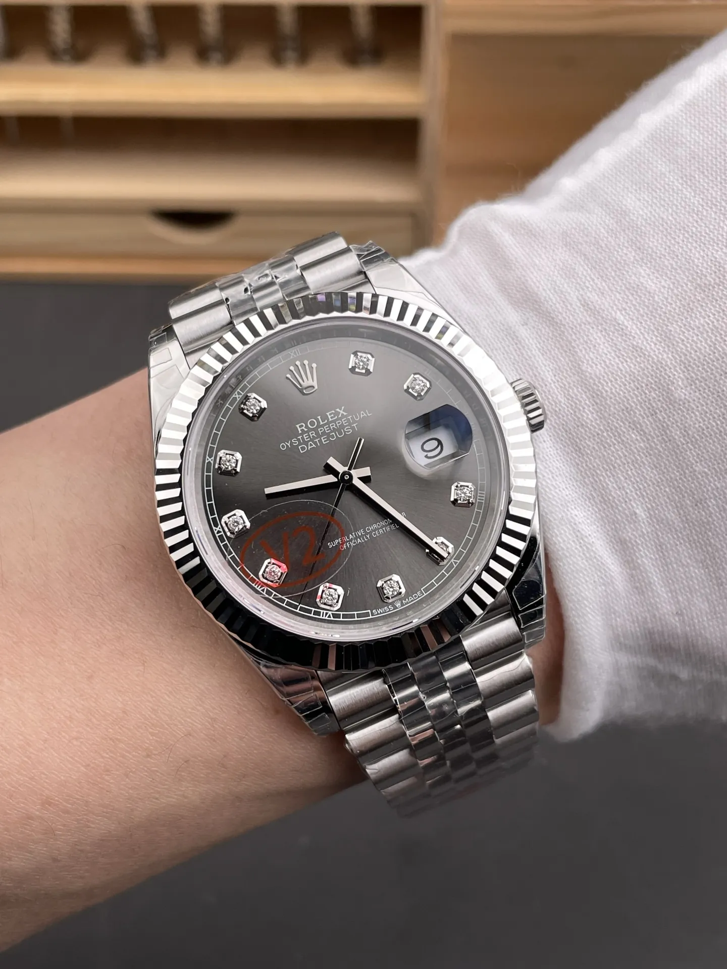 Rolex Datejust Grey 41mm
