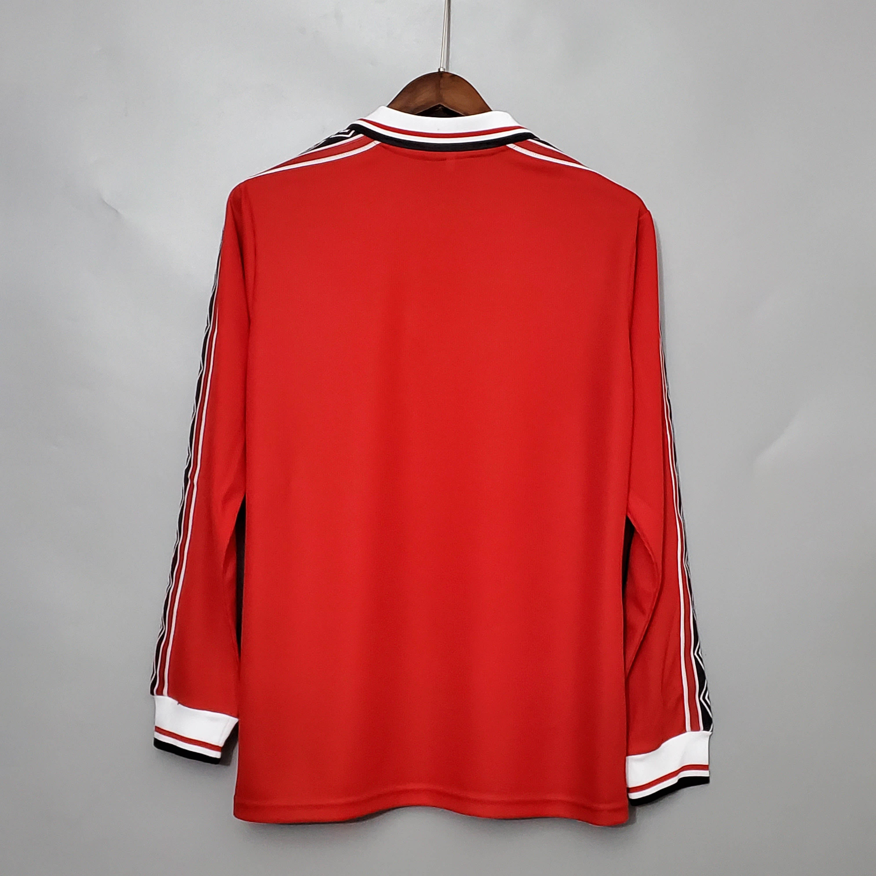 1998/99 Manchester United Home Long Sleeve Retro Jersey 1:1 Thai Quality - Fans Edition