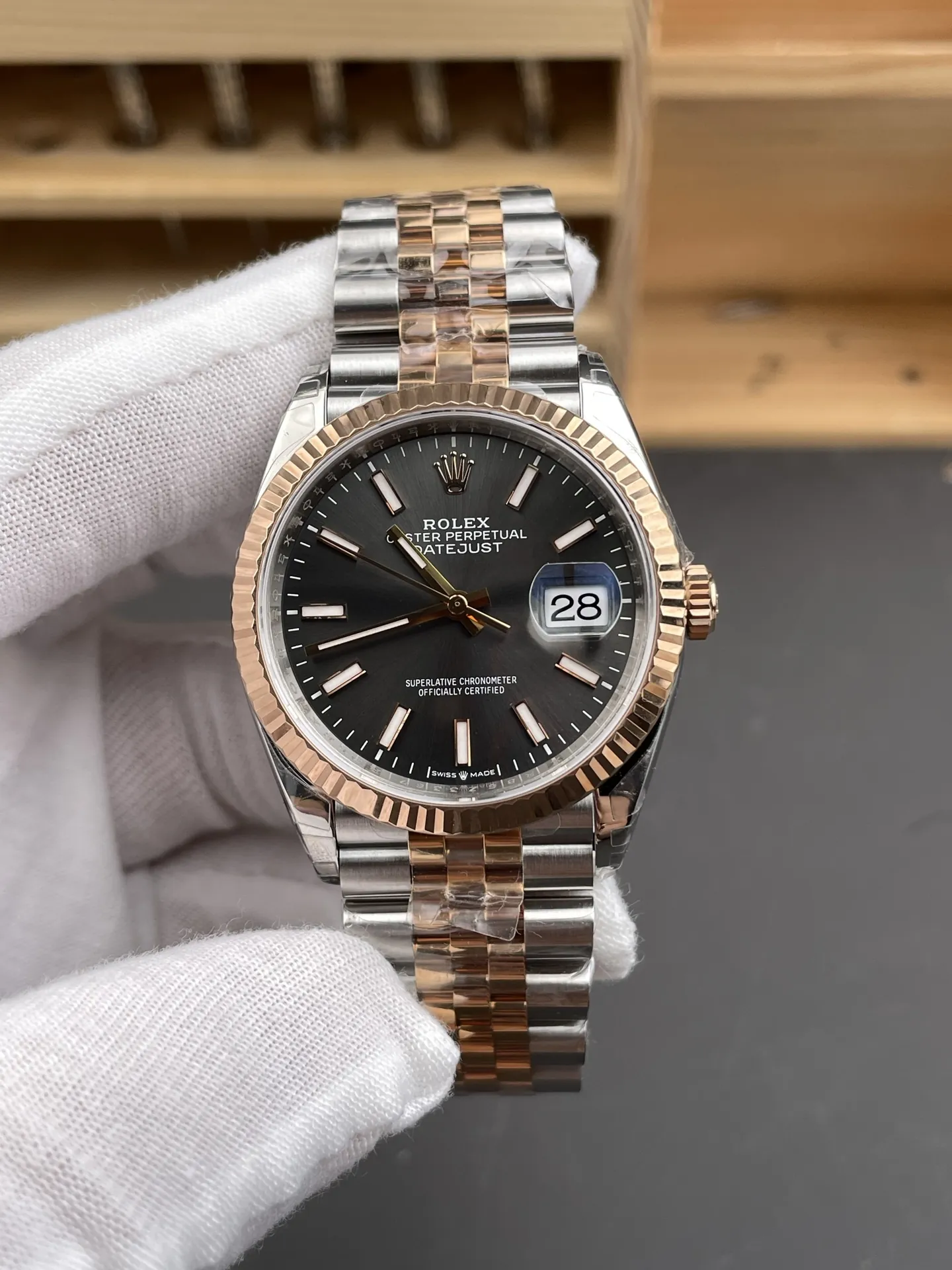 Rolex Datejust Rose Gold 36mm