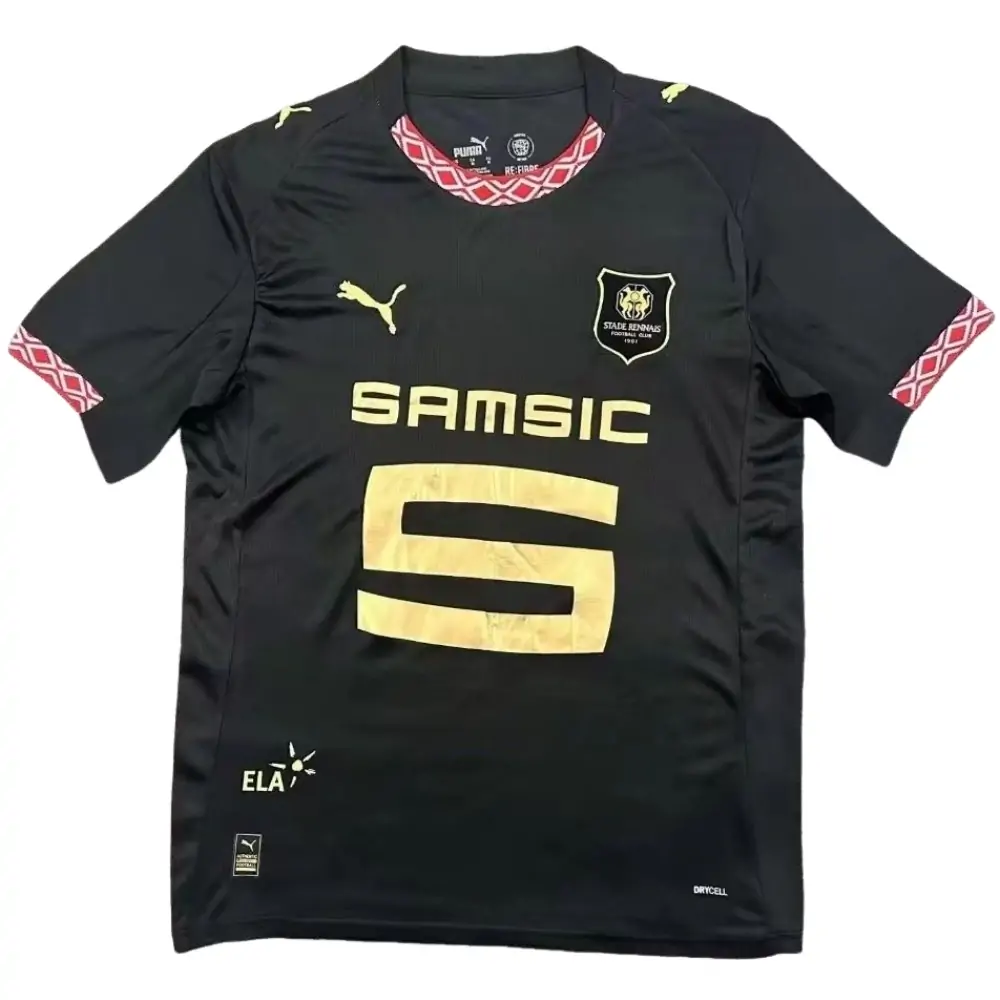 2025-26 Stade Rennais Second Away kit - Short Sleeve Fans Edition