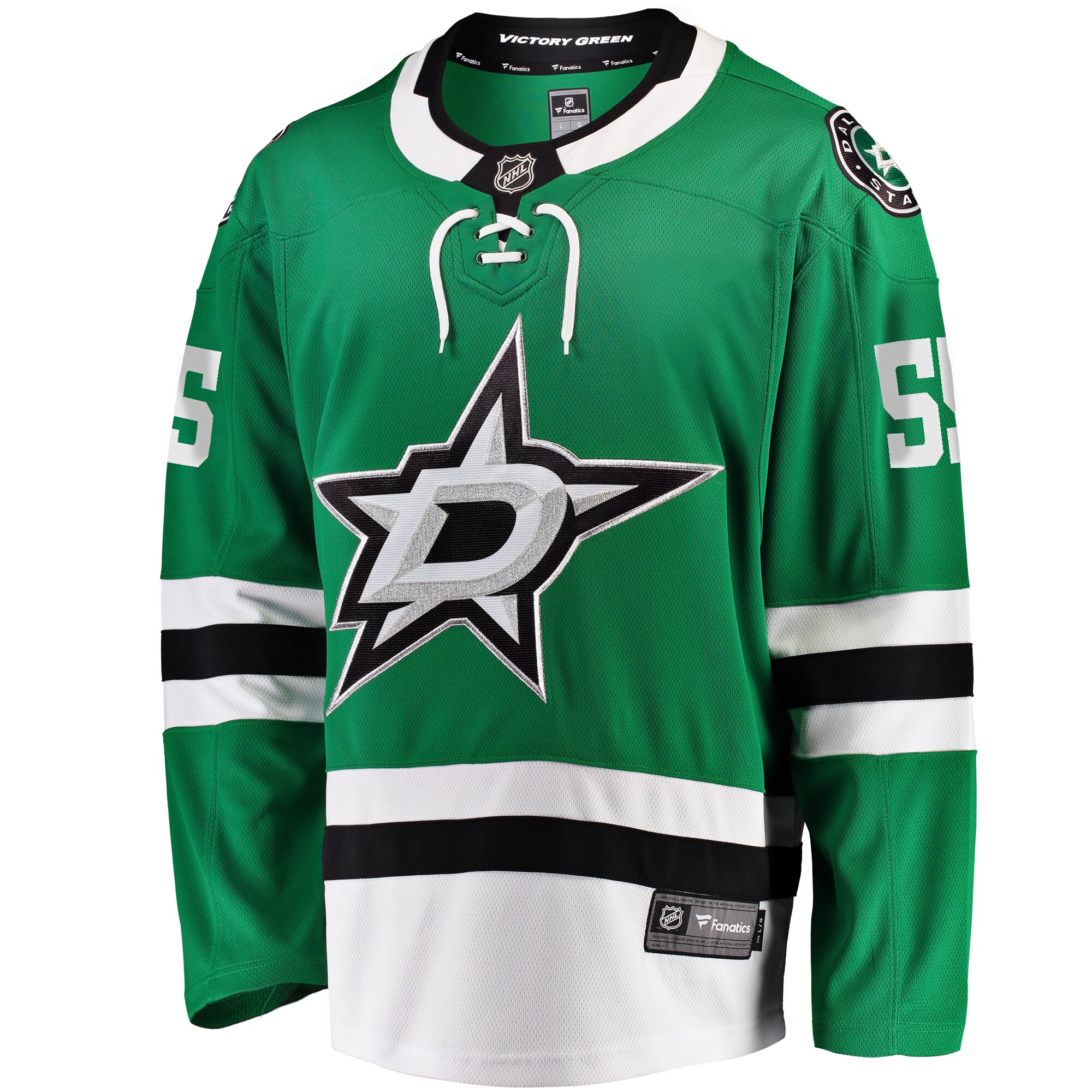 Thomas Harley Dallas Stars Fanatics Home Premier Breakaway   Jersey – Kelly Green