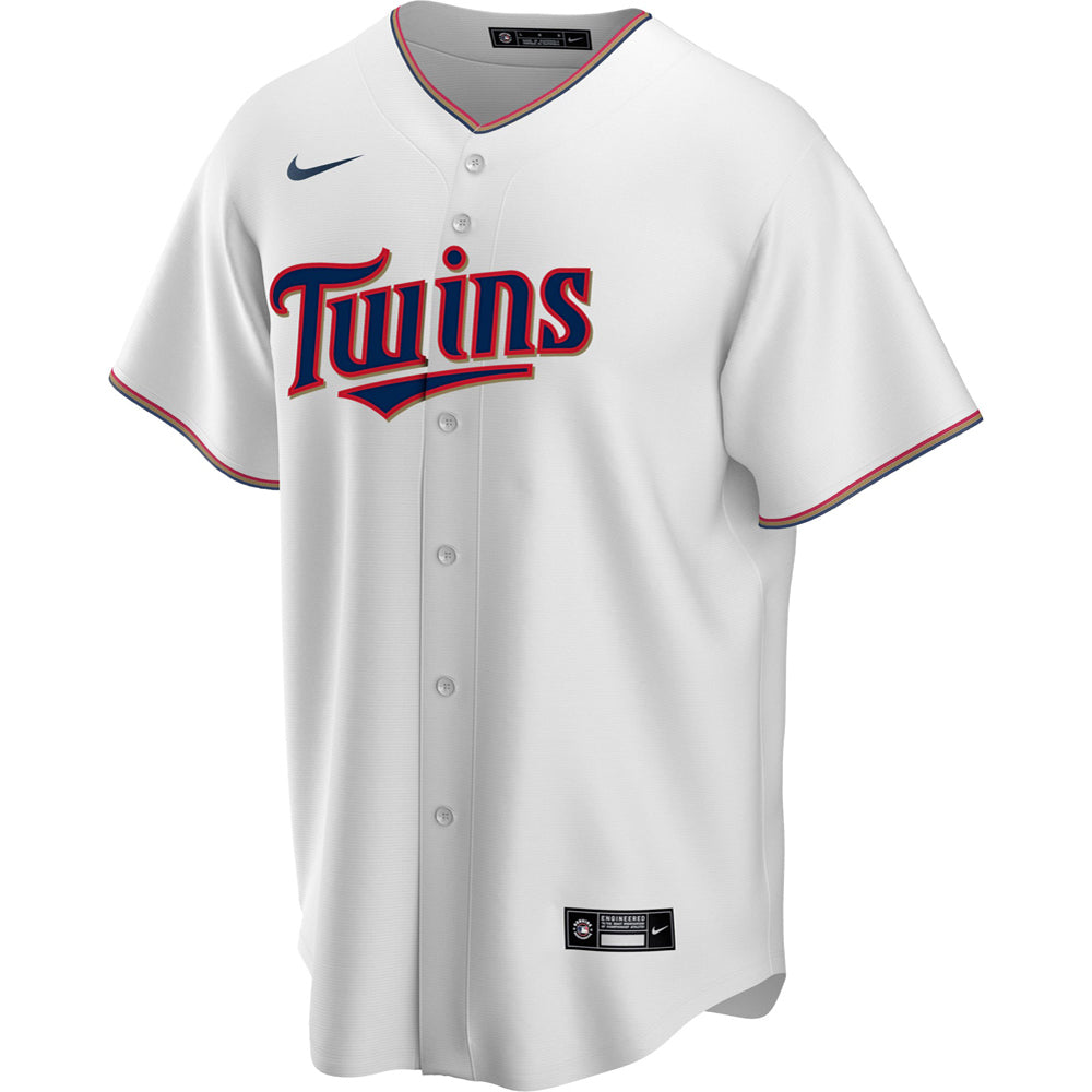Mens Minnesota Twins Jorge Polanco Cool Base Replica Jersey White