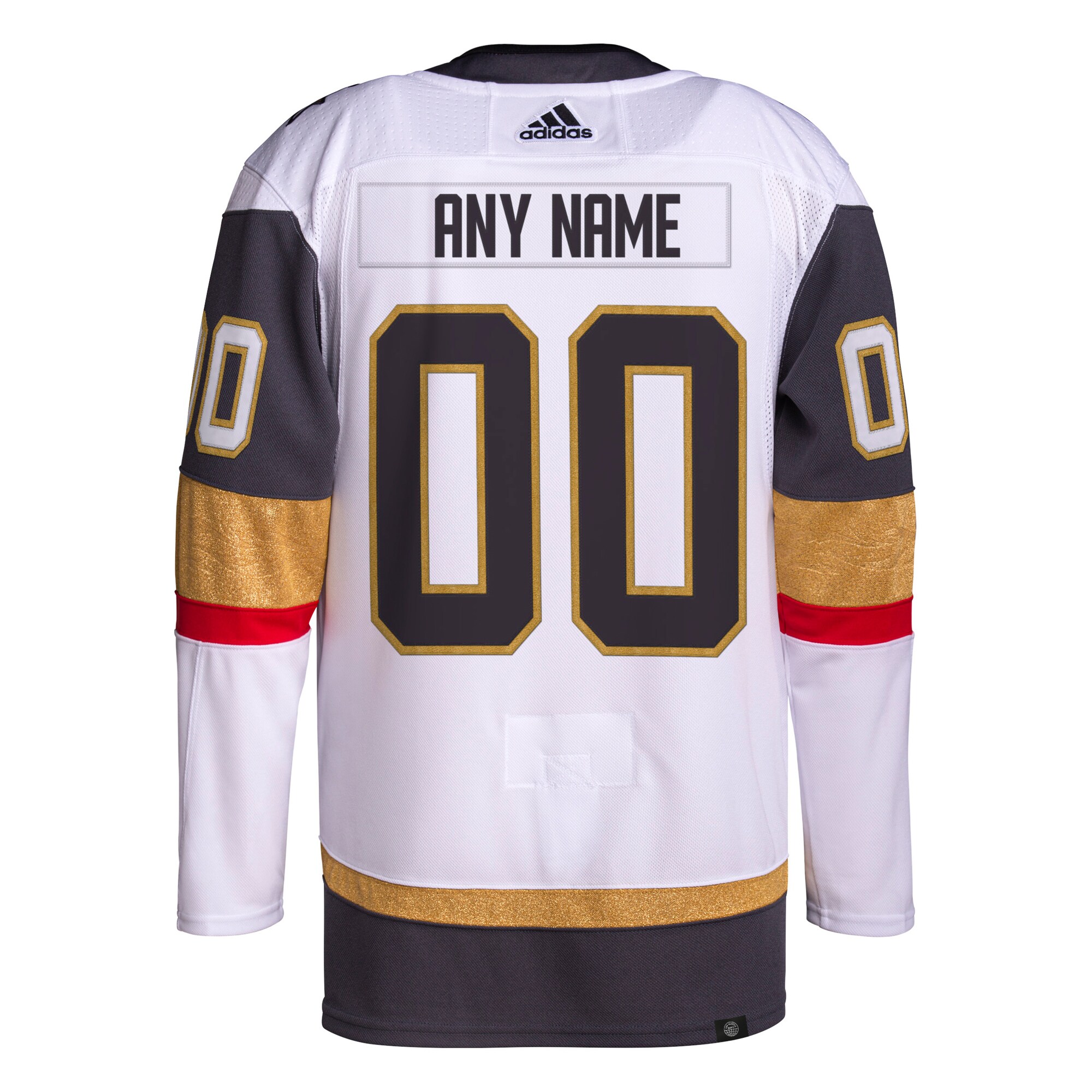 Vegas Golden Knights   Away  Primegreen  Custom Jersey – White
