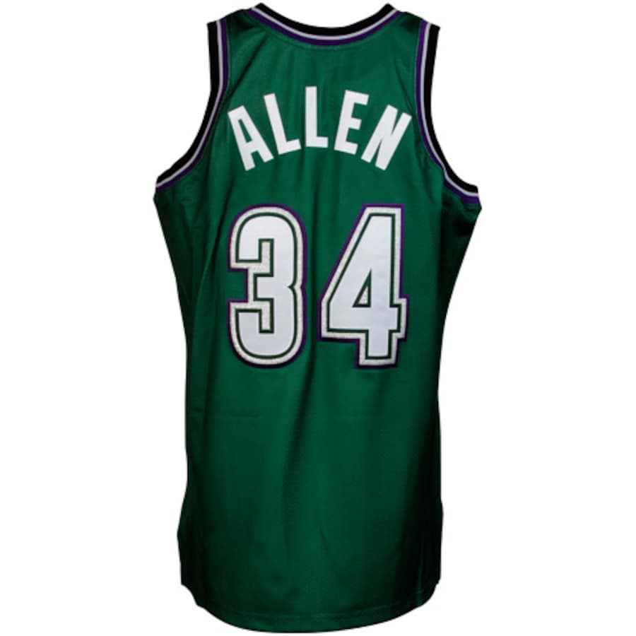 Ray Allen	 Milwaukee Bucks Green 34 MN