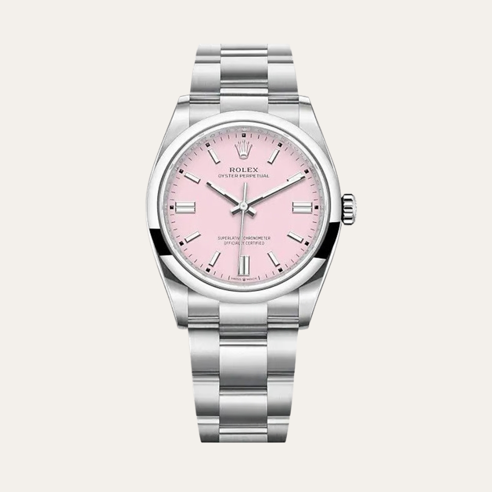 Rolex Oyster Perpetual Lady 36mm Candy Pink Dial 126000