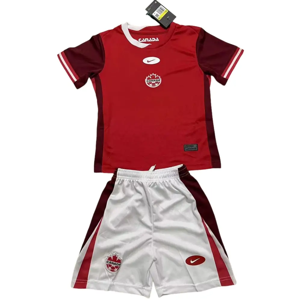 2024-25 Canada Home Children's Jersey Set - Fans Edition